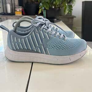 Xelero Steadfast Women's Light Blue/White Walking Shoes X96036W Size 9